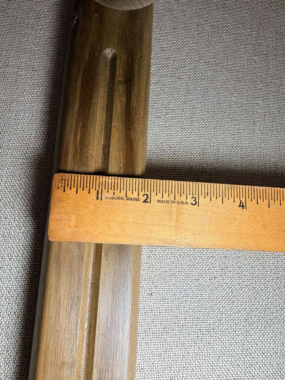 Vintage Pair 15” Wooden Wall Candle Sconces Mid Century Modern Scandinavian - Picture 12 of 13